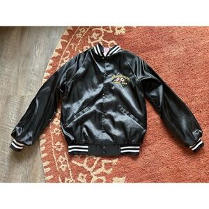 USS‎ Belleau Wood Sasebo Japan Satin Varsity Jacket M Medium Made In USA